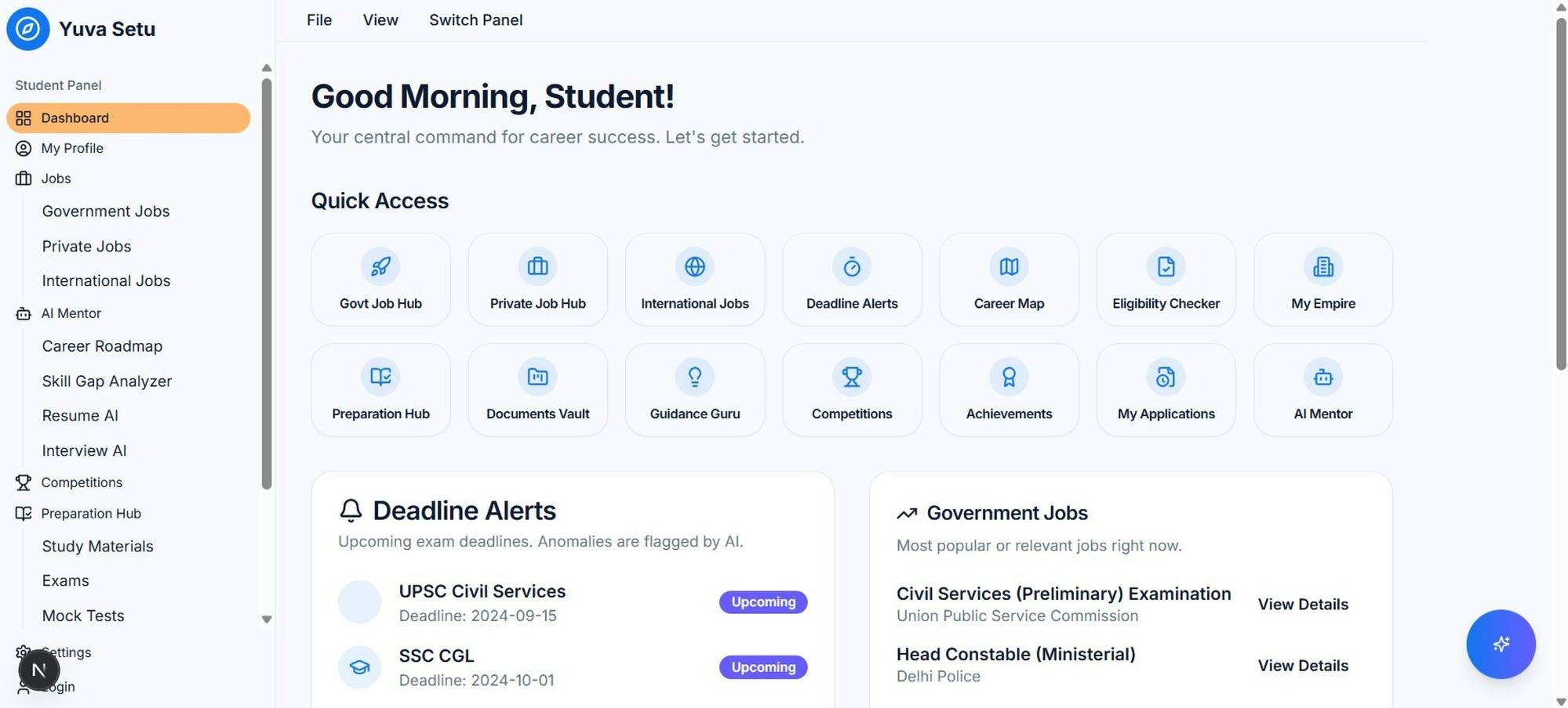 Project tracking and visibility